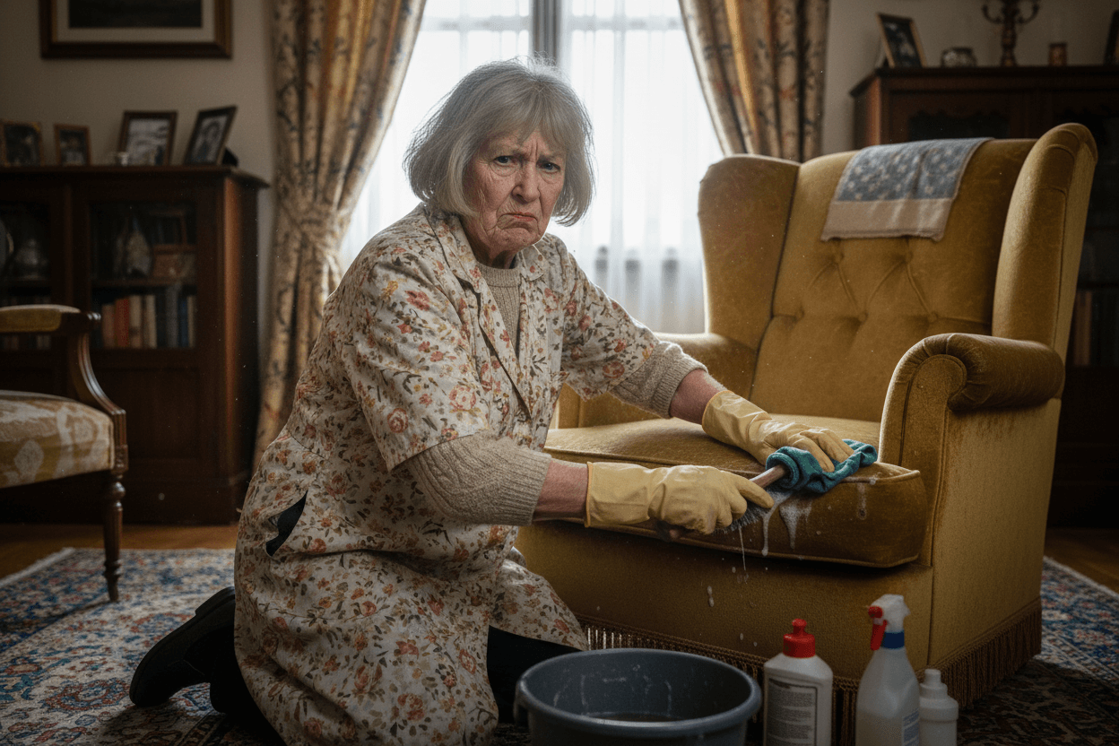 Jak vyčistit čalounění. Pomocí stroje nebo ručně?