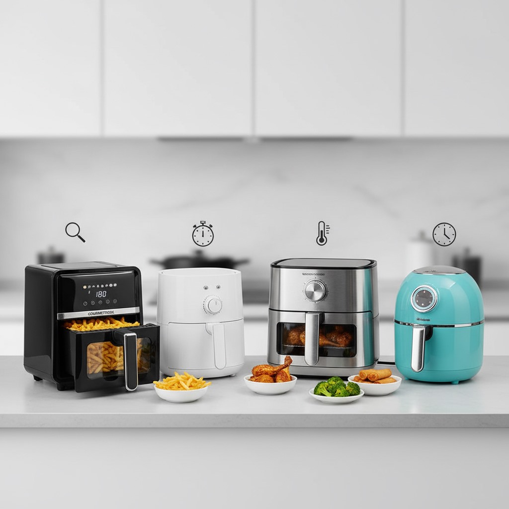 Nejlepší horzkovzdušná fritéza ? Velký srovnávací test