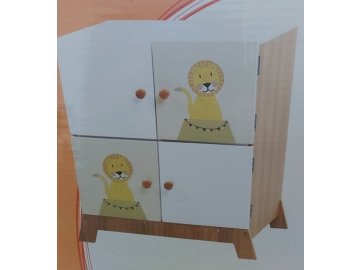 KidLand Dětská komoda Lev