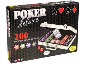 ALBI Poker Deluxe v kufříku 200 chips