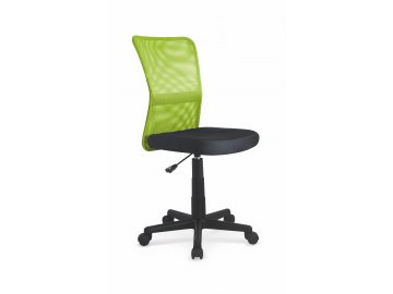 Dětská otočná židle Halmar DINGO zelená černá