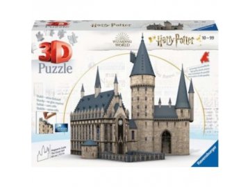 RAVENSBURGER 3D puzzle Harry Potter Bradavice, Velká síň 630 dílků