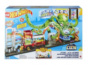 Hot Wheels City Ultimátní myčka s chobotnicí 3