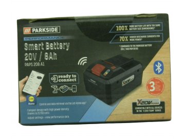 Akumulátor pro nářadí PARKSIDE performance Smart 8 Ah PAPS 208 A1