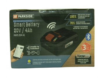 Akumulátor pro nářadí PARKSIDE PERFORMANCE Smart 4 Ah PAPS 204 A1