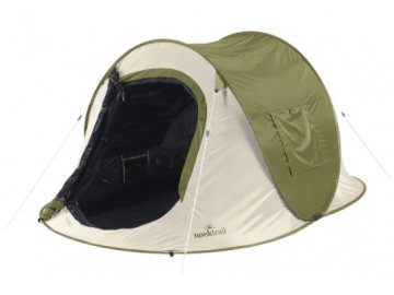 CountrySide Pop up samorozkládací kempinkový stan pro 2 osoby HG 11023B zelenobéžový