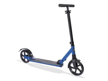 CRIVIT Koloběžka s odpružením Big Wheel modrá 3