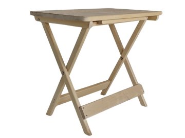Krušnohorský nábytek Masivní zahradní skládací stůl ZSS001 Osika 87,5 x 55,5 cm 4