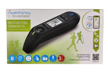 Silvercrest Multifunkční teploměr s Bluetooth SFT 81