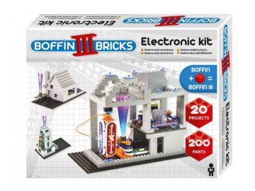 Elektronická stavebnice Boffin III Bricks