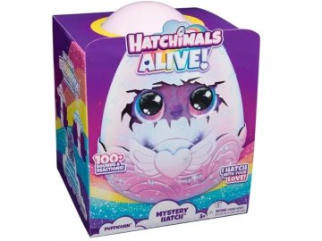 Líhnoucí se zvířátko Hatchimals Alive Mystery Jednorožec Draggle