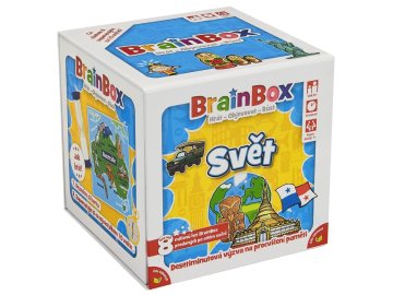 Hra na procvičení paměti Asmodee Brainbox Svět