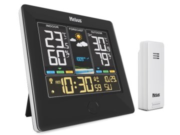 Mebus Bezdrátová meteostanice EM 3357B 2