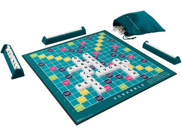 Mattel Scrabble Original hra cz česky nejlevnější levně levný skladem
