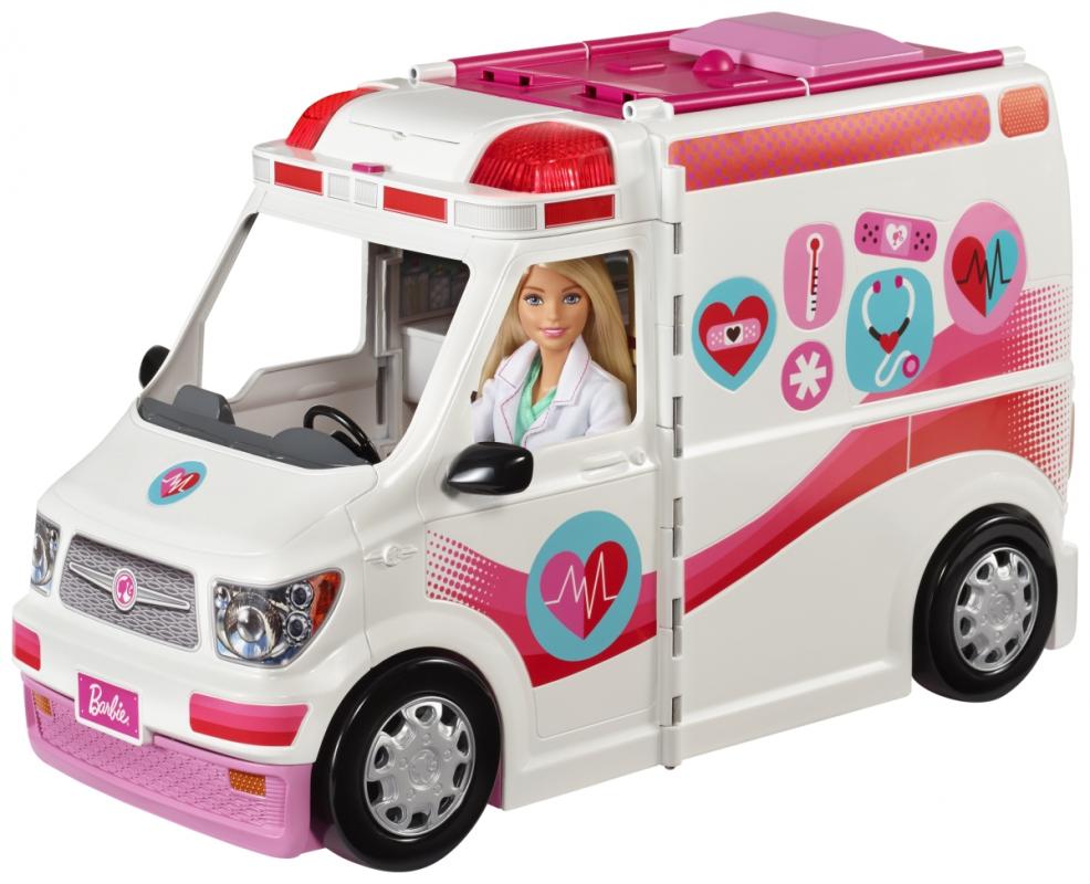 Levně Mattel Barbie klinika na kolech