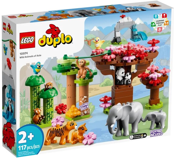 Levně LEGO DUPLO 10974 Divoká zvířata Asie