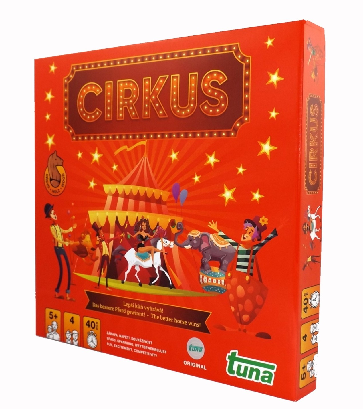 Levně Tuna Společenská hra Cirkus