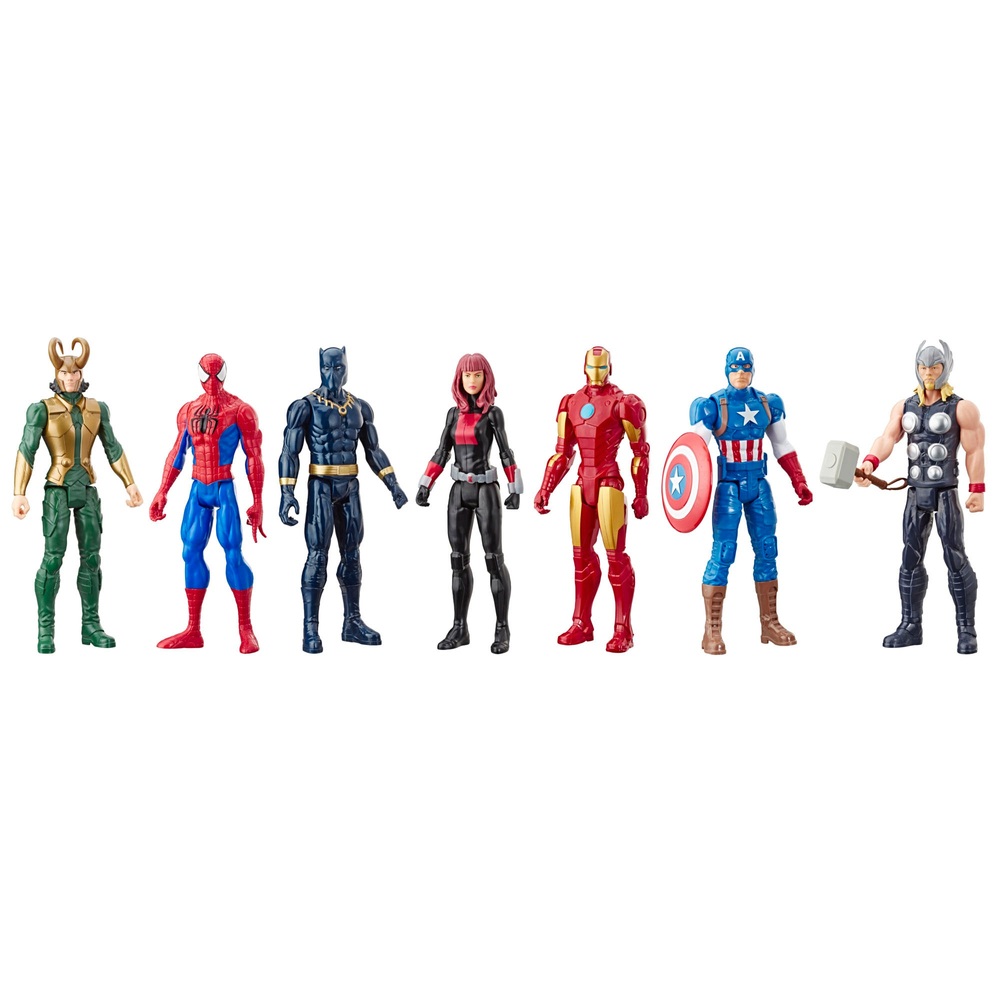 Levně Hasbro Marvel sada figurek 7 figurek Titan Hero Series 30 cm