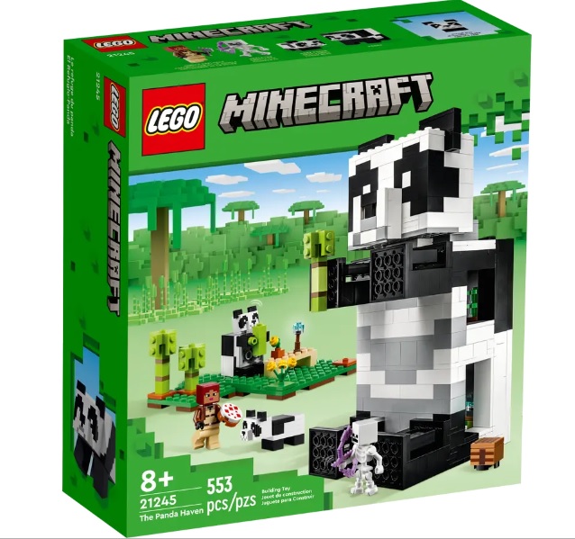 Levně LEGO Minecraft 21245 Pandí útočiště