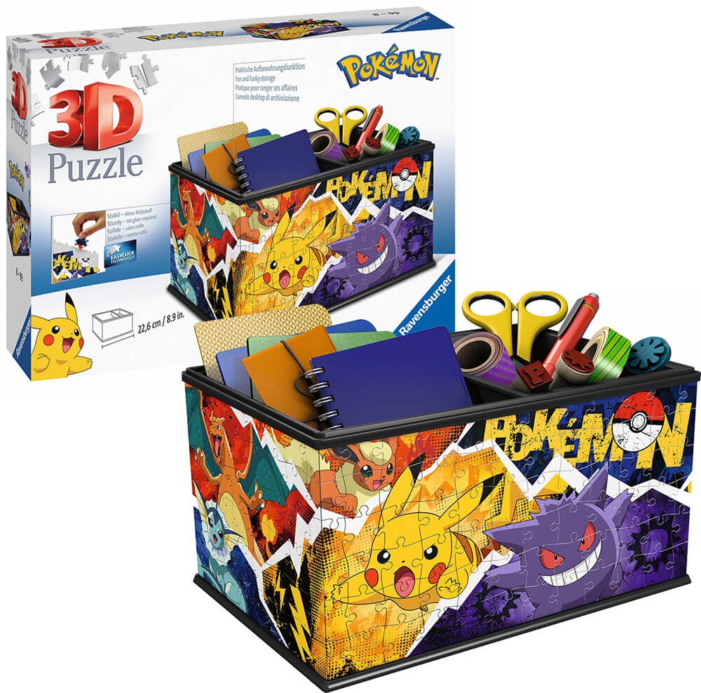 Levně Ravensburger 3D puzzle Úložná krabice Pokémon 216 ks