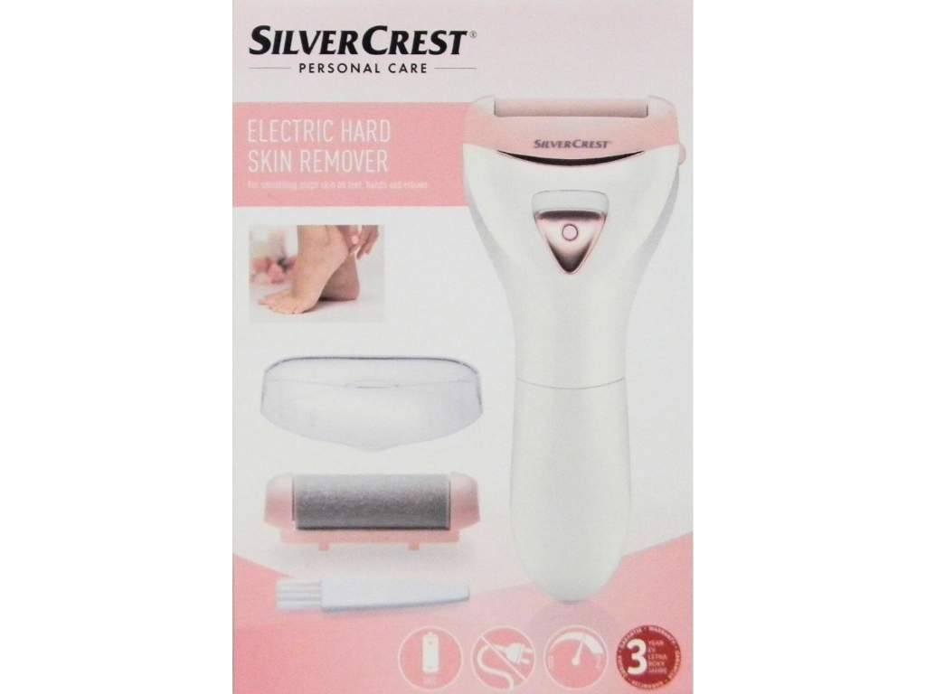 Levně Silvercrest PERSONAL CARE Odstraňovač ztvrdlé kůže SHE 3 E3 růžový