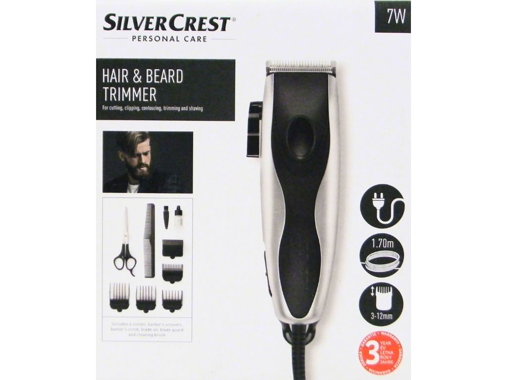 Levně SilverCrest Zastřihovač vlasů Silver Crest Personal Care SC-398038