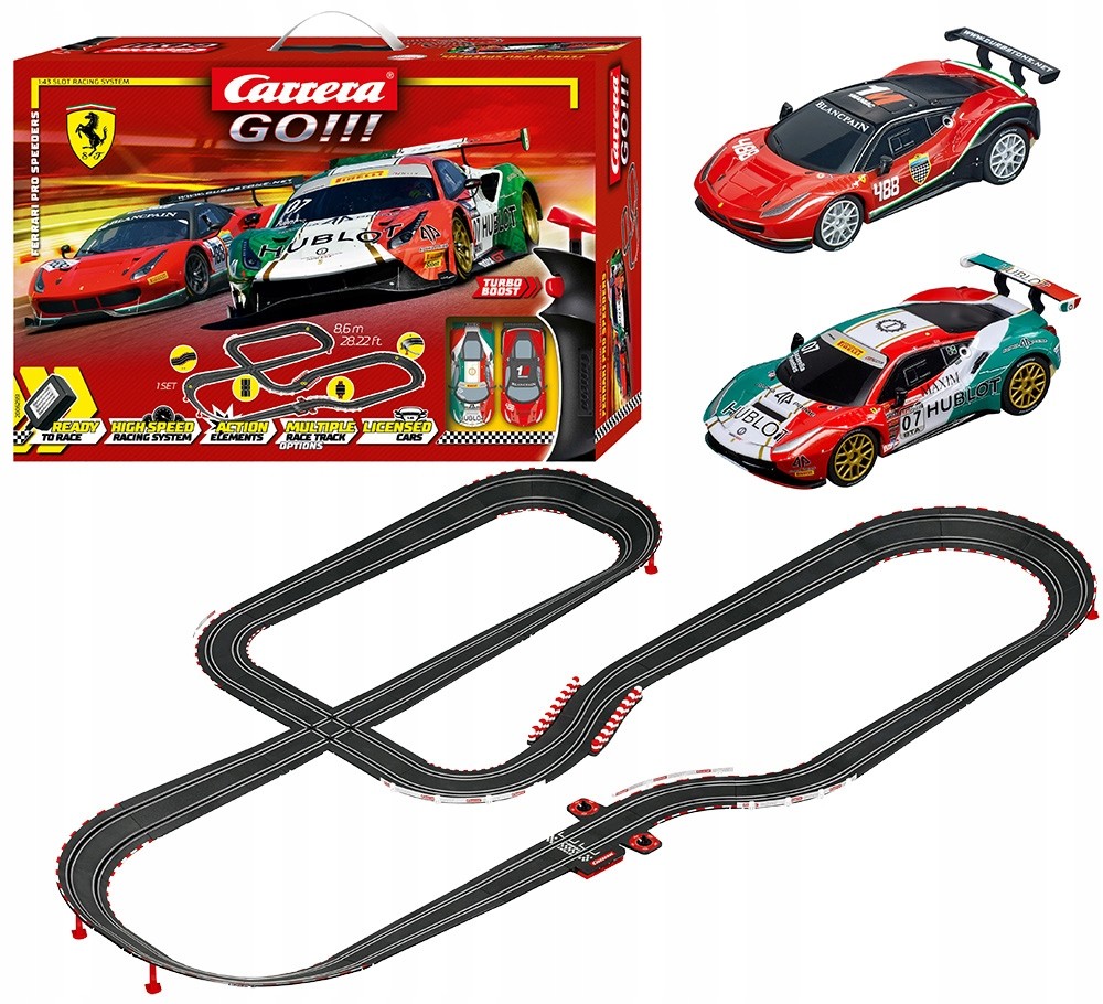 Levně Carrera Autodráha GO 62551 Ferrari Pro Speeders