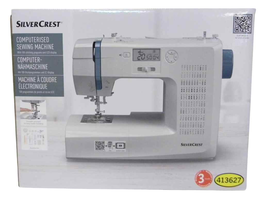 Levně Silvercrest Elektronický šicí stroj SCNM 100 A1