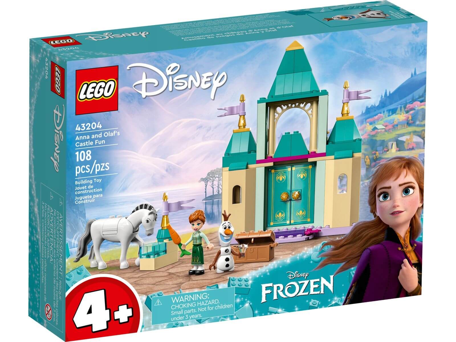 LEGO Disney Princess 43204 Zábava na zámku s Annou a Olafem