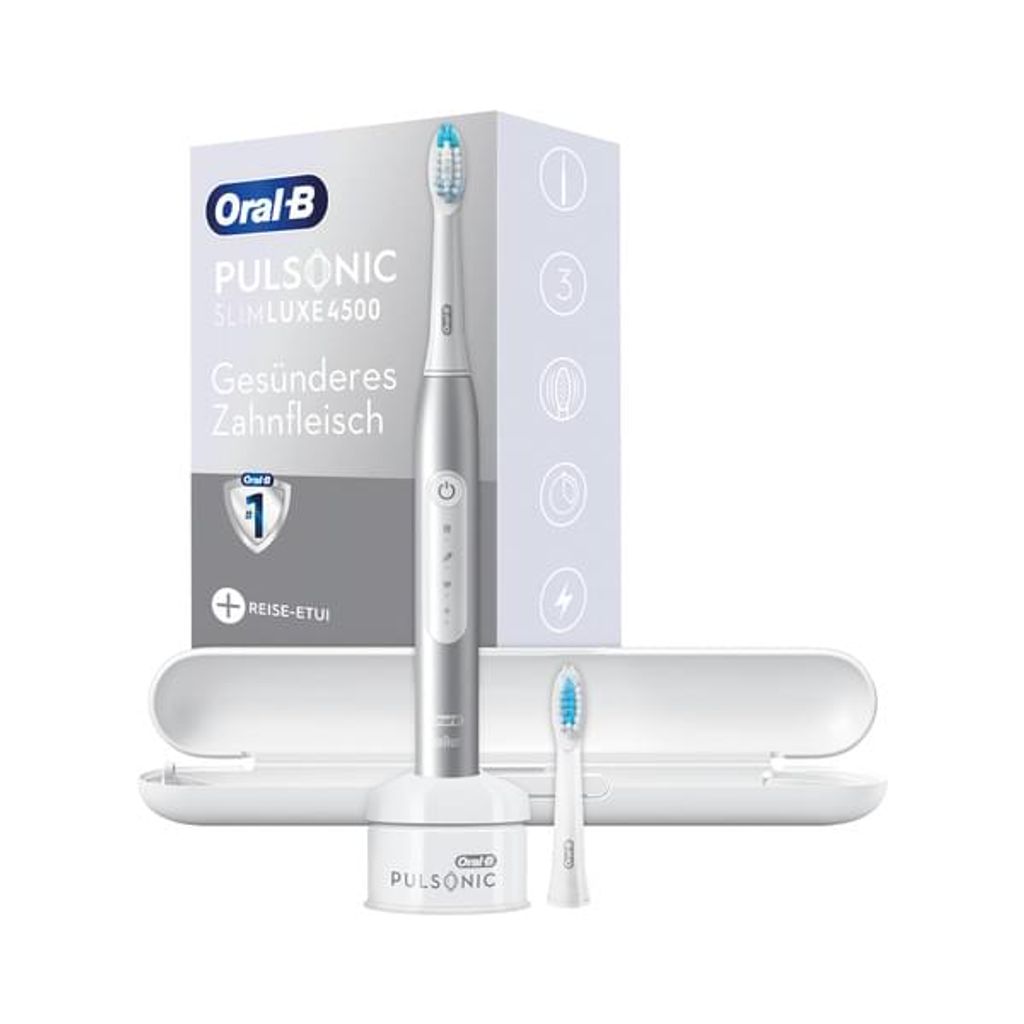 Elektrický zubní kartáček Oral-B Pulsonic Slim Luxe 4500 Platinum