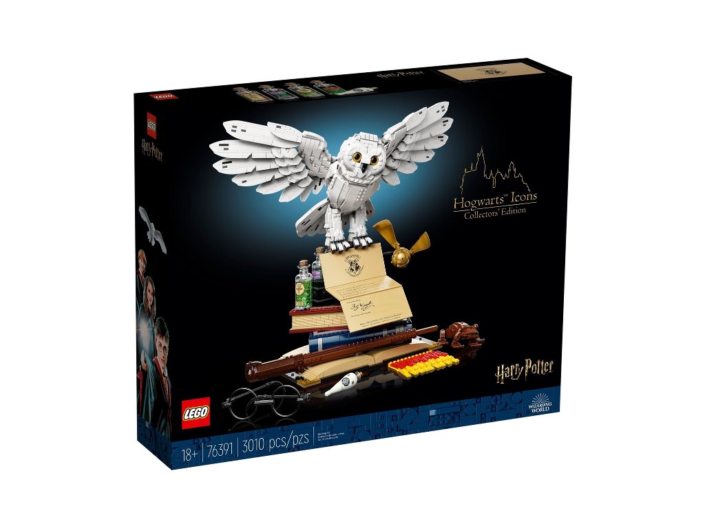 Levně LEGO Harry Potter 76391 Bradavická výbava sběratelská edice - Lehce poškozená krabička, výrobek bez vad