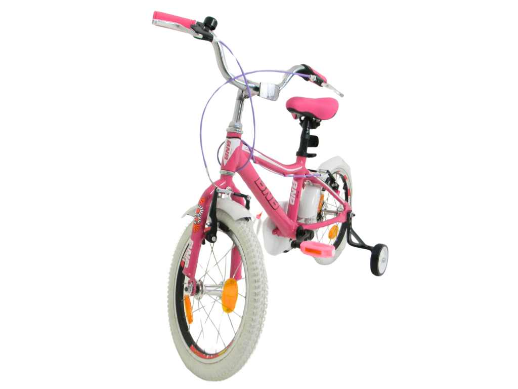 BNB Dětské jízdní kolo Daisy YS-712 GIRL růžové 16" 2024