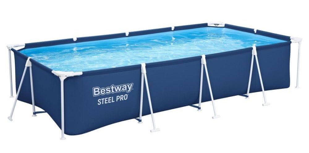 Nadzemní bazén s konstrukcí Bestway Steel Pro 4 x 2,11 x 0,81 m 56405