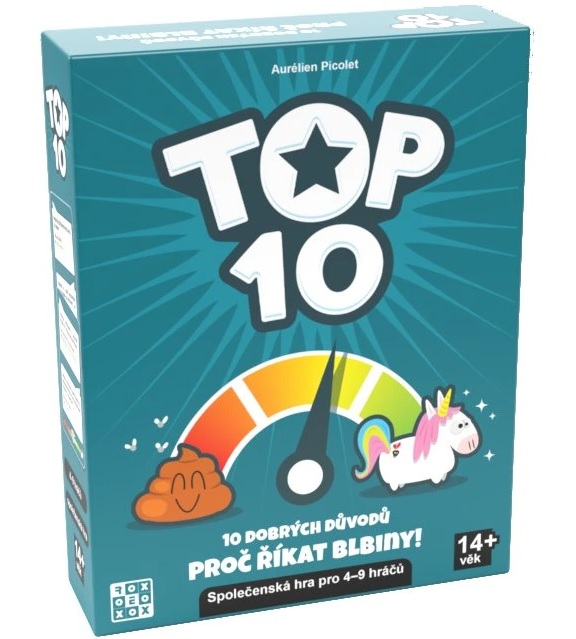 Párty desková hra Rexhry Top 10