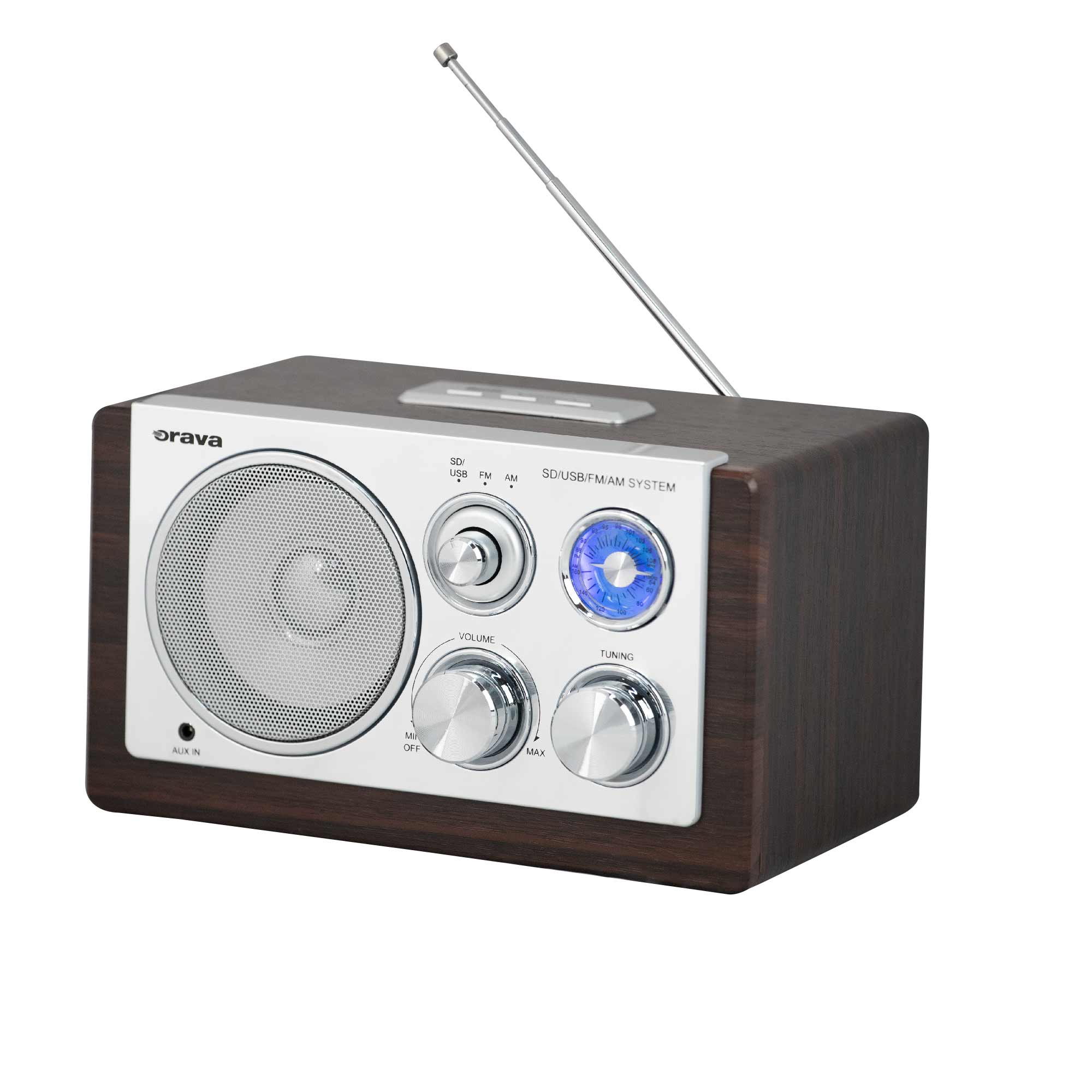 Retro radiopřijímač Orava RR-29B