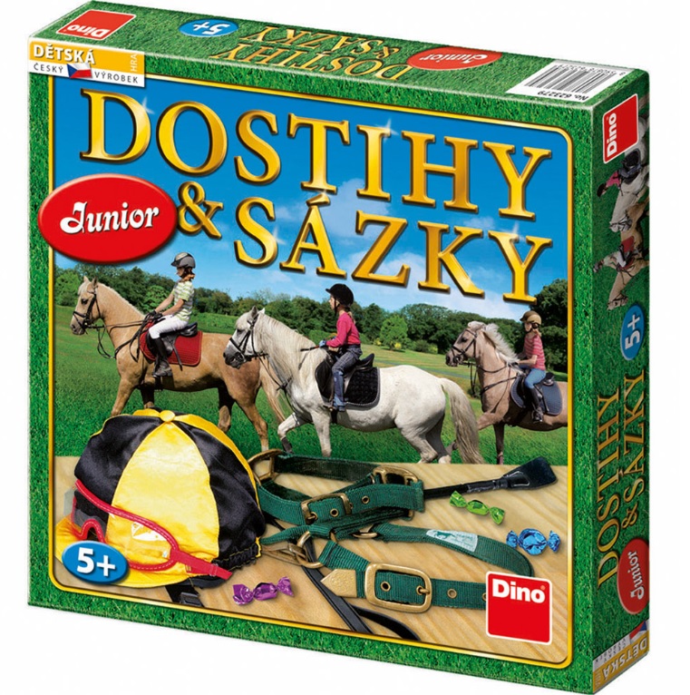 Dino Desková hra Dostihy a sázky junior
