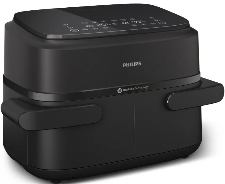 Philips Horkovzdušná fritéza 1000 Series Dual basket NA150/00