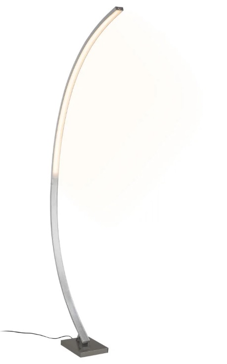 Levně Liv&Bo Oblouková LED stojací lampa 55875KL - kulaté
