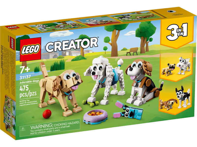 LEGO Creator 31137 Roztomilí pejsci