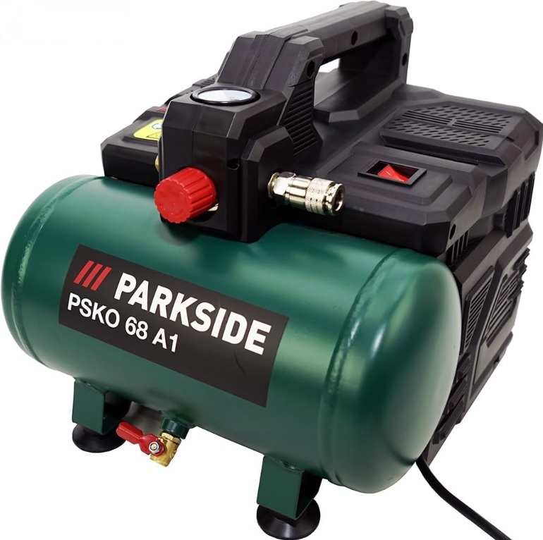 Parkside Tichý kompresor PSKO 68 A1