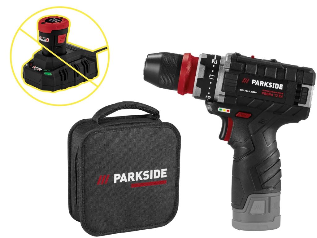 Parkside Performance AKU šroubovák PBSPA 12 E4