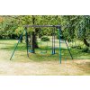 Plum Dětská houpačka 2 sedátka + 1 houpací kluzák Jupiter swing set 2