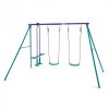 Plum Dětská houpačka 2 sedátka + 1 houpací kluzák Jupiter swing set
