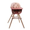 TeamTex Dětská jídlení židlička Eliette 2v1 růžová 1