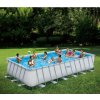 Nadzemní bazén s ocelovou konstrukcí Summer Waves Elite Frame Grey 5,49 x 2,74 x 1,32 m 58126