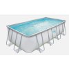 Nadzemní bazén s ocelovou konstrukcí Polygroup Swing GREY 5,49 x 2,74 x 1,32m 3EXB0208 1