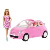 Mattel HRG59 Barbie panenka a auto Fiat 500 1
