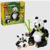 LEGO Creator 31165 Divoká zvířata: Pandí rodinka