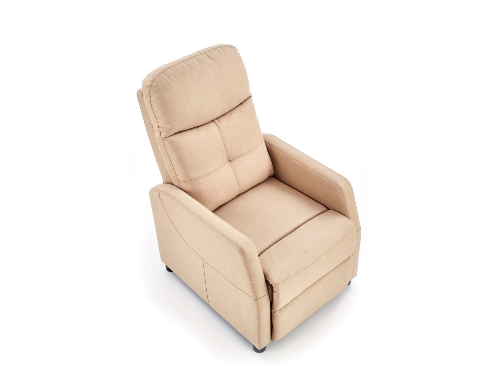 Halmar Relaxační křeslo Felipe béžová 1
