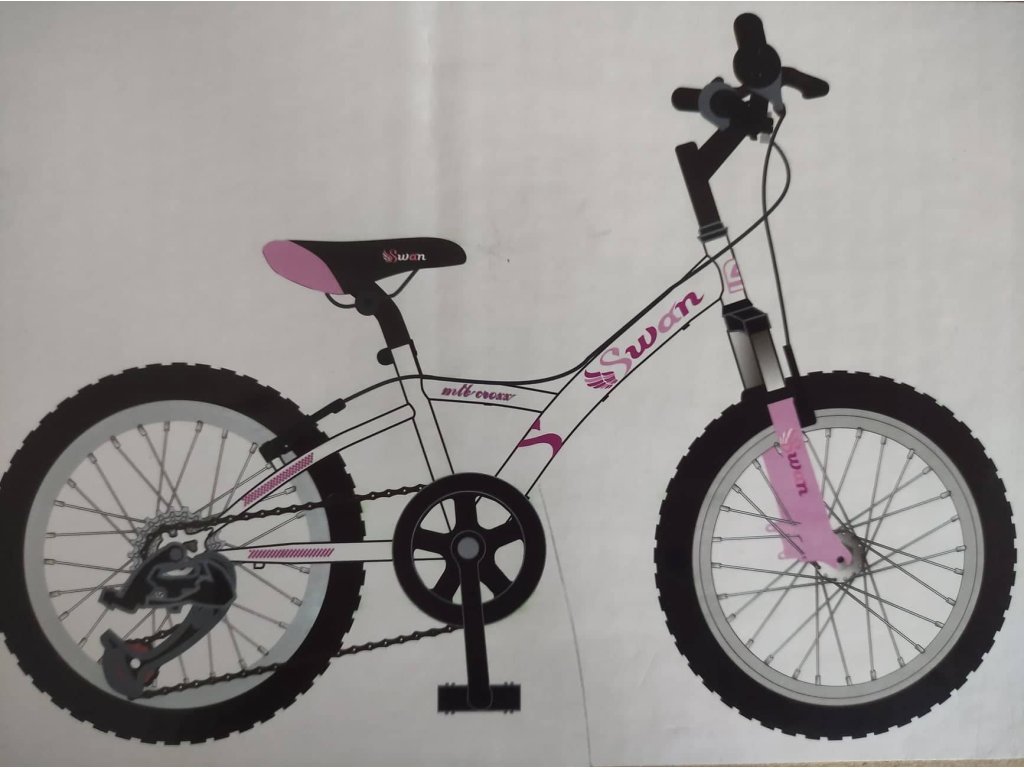 Dívčí jízdní kolo Actim Swan Croxx 385484